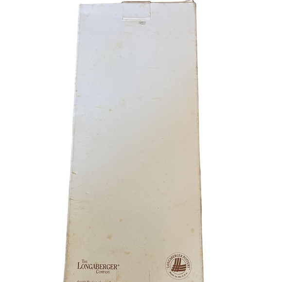 1993 Longaberger  Pottery St. Nick Cookie Mold - Picture 3 of 8